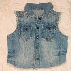 Denim Jean Vest